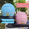 Electric Vehicle Safety Helmet for Kids (Ages 3-9) - Sun Protection for Boys & Girls