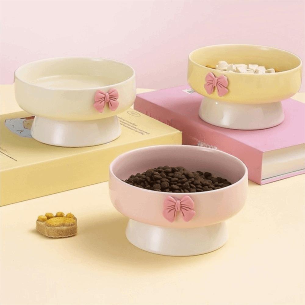 Rutschfeste Basis Erhöhte Futternapf Großes Fassungsvermögen Auslaufsicherer Hundenapf Für Welpen Katzen