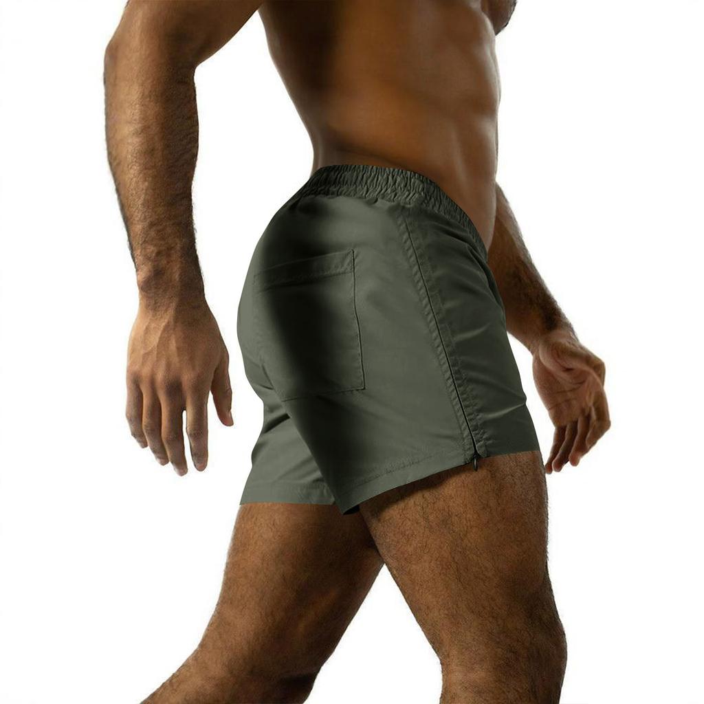 Men's Drawstring Split Shorts  Casual Sports And Fitness Shorts