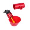 Abbeveratoio Automatico per Polli Tazza per Bere Anatre Mangiatoia per Polli Ciotole e Tazze Abbeveratoi in Plastica per Pollame Forniture per Sistemi Idrici
