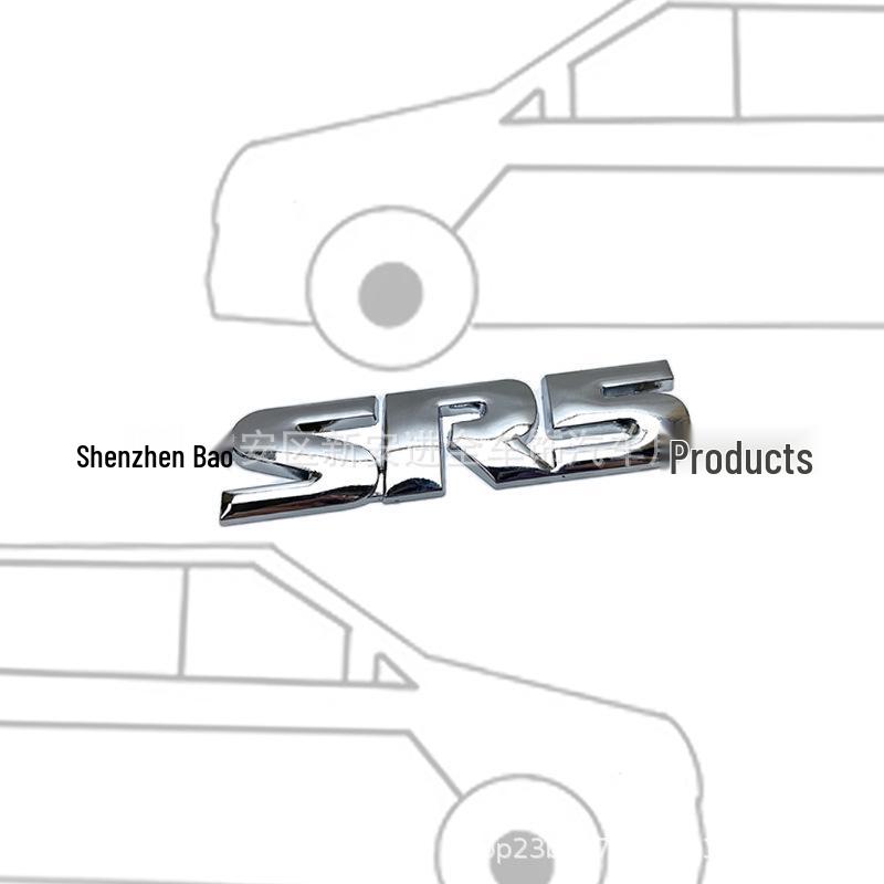 V6 Car Logo Sticker for Toyota Tundra TRD PRD SR5 Modified Rear Tail and Body