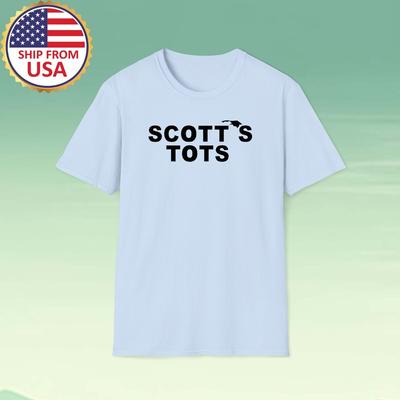 Scotts Tots Mens Light Blue Size S-4XL