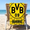 1pc Football28 Beach Towel with Custom Name, Beach/Swimming/Bath/Picnic/Camping Towel, Suitable for Seaside Beaches