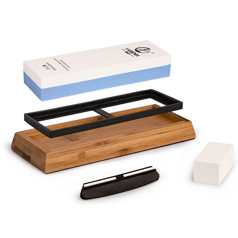 Набор камней для заточки ножей YARENH — точильный камень с двойной зернистостью Pro 2-в-1 — фото 2