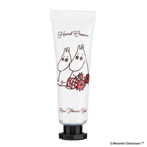 Moomin Hand Cream Gift Set (15mL X 3 Bottles, Rose) - Wild Rose Garden