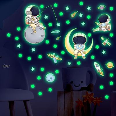 Luminous Starry Sky Wall Stickers for Children's Rooms and Kindergartens