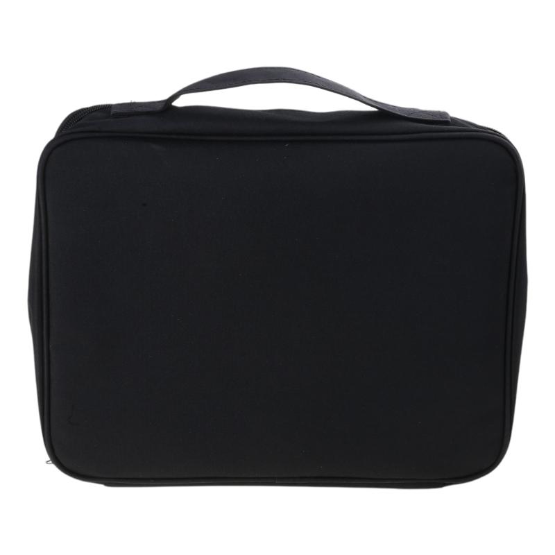 Portable Enamel Pins Carrying Case with 6 Display Pages Sturdy Felt Fabric Collector's Album Display Stand for Household