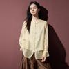 New Chinese Style Jacquard Blouse