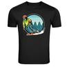 Snowboard Rider Winter Sports Snowboarding Graphic T-Shirt