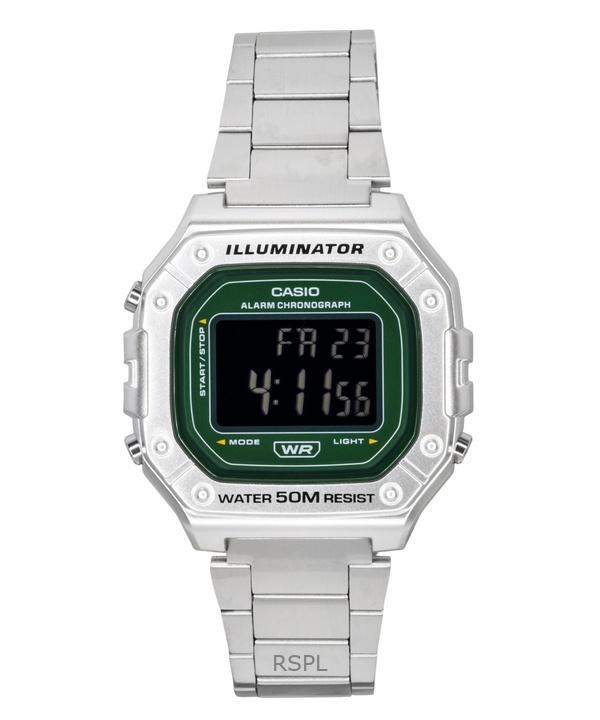 Casio Digital Stainless Steel Quartz W-218HD-3AV Men s Watch
