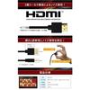 Hanwha Q Cells Japan Hanwha HDMI Cable PlayStation Compatible 3m Thin Wire 4.2mm Ver2.0b Super Slim High Speed ??8K 4K 2K Compatible UMA-HDMI30T