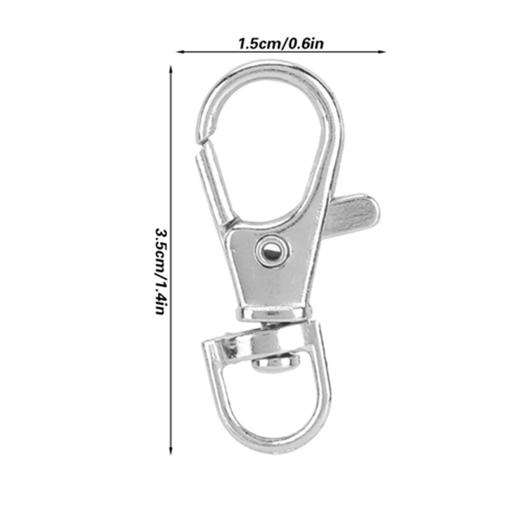 12 Pcs   Pack Iron Anti Escape Pet Bird Cage Door Buckle Lock Claw Trigger Snap Hook