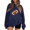 Unisex Lightweight Long Sleeve Neck Pullover Hoodie with Fashion Print