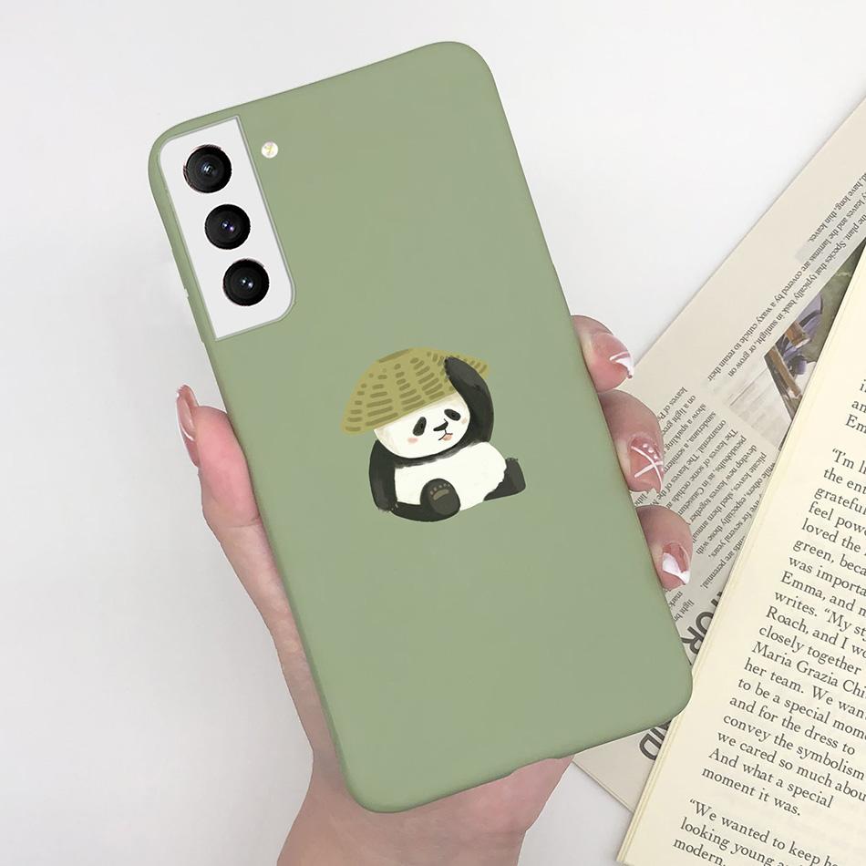 For Samsung Galaxy S21 Plus Ultra FE 5G Case Cute Painted Silicone Soft Protective Phone Cover for SamsungS21 S 21 FE Plus Ultra