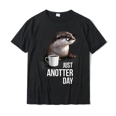 Lustiges Otter-T-Shirt - Rust Anotter Day für Otter-Liebhaber Ausgefallenes Damen-T-Shirt Top T-Shirt Lässig