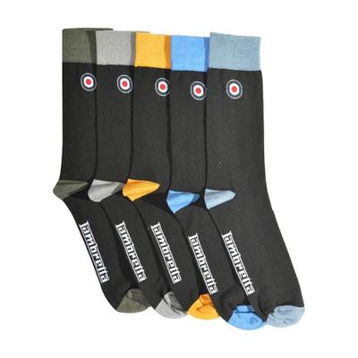 Herren Kontrast Socken (Packung mit 5)