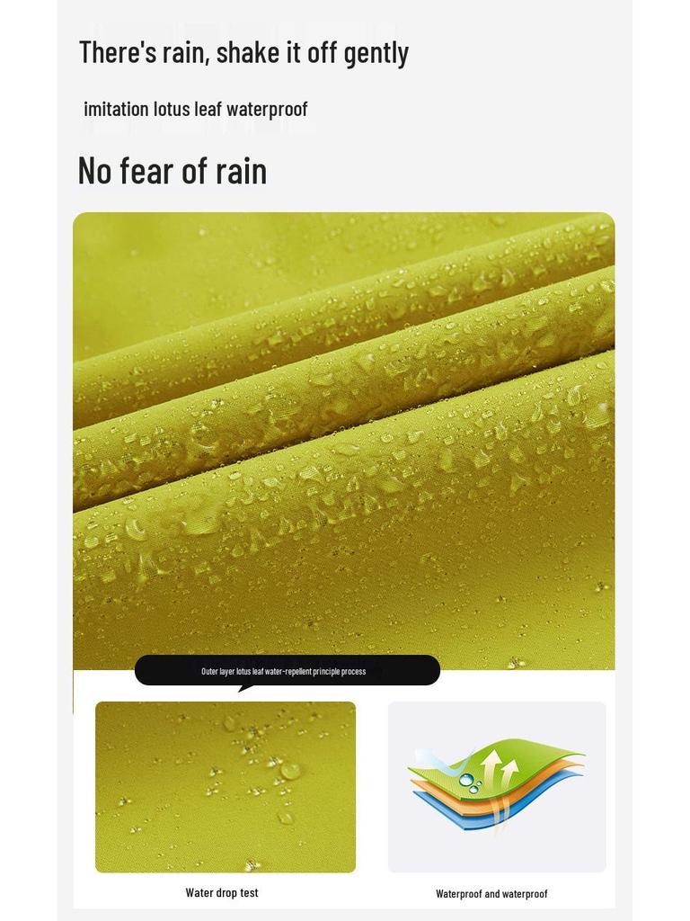 Men's Waterproof Windproof Hooded Jacket for Spring/Autumn Outdoor Travel and Climbing.