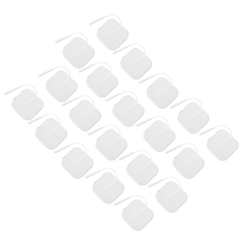 20 Stück Beutel 4 x 4 cm Tens-Elektrodenpads für TENS-Massagegerät Physiotherapiegerät