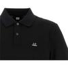 C.P. Company Solid Color Button Short Sleeve Straight Polo Shirt Men Tops RCCMPL721A005263W999