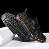 Men Mesh Sports Shoes Fashi Breathable Lightweight Shoes Outdoor Travel Running Casual Shoes Beach Wading Shoes