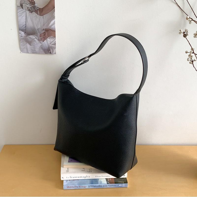 Korean 2025 All-match Daily Commuting Large-capacity Shoulder Bag Relaxed Atmospheric Simple Fashionable Hobo