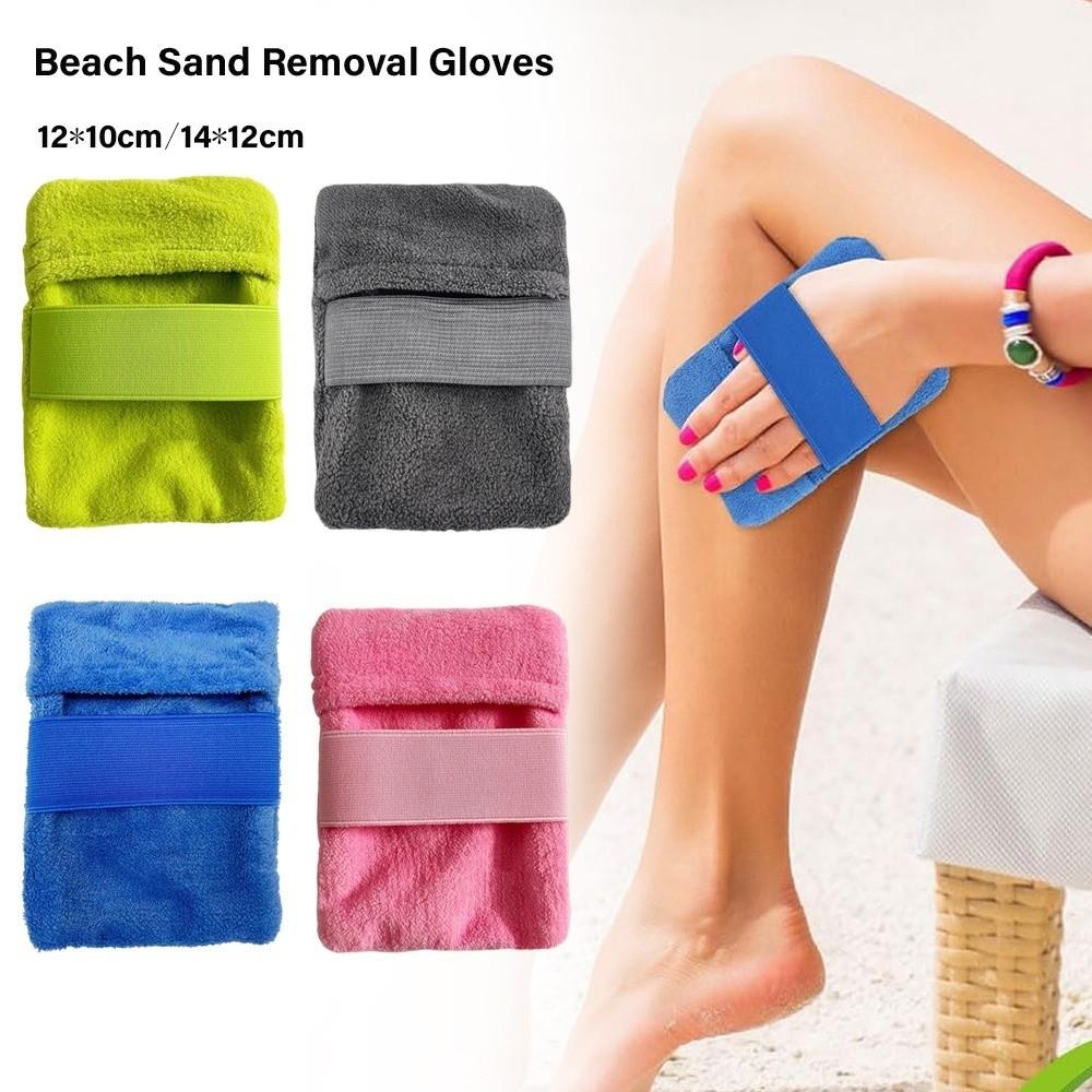 Hand-washable Beach Sand Removal Gloves Lightweight Sandproof Beach Towels Suitable for Outdoor