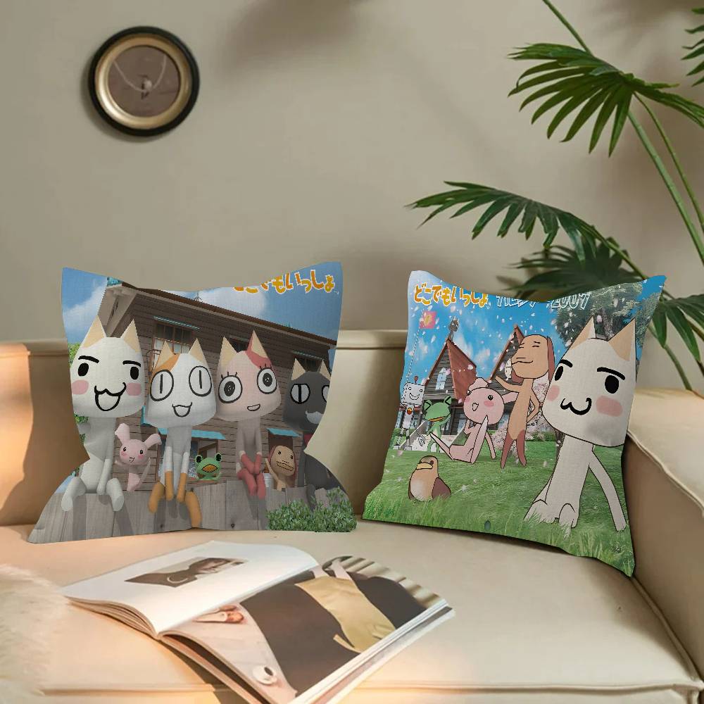 Popular Mascot T-Ttoro I-Inoue Cushion Cover Decorative Pillow Sofa Home Decor Case Pillow Cases
