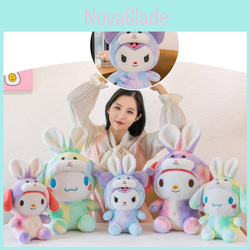 New Release Cute Plush Toy Pet Transform Series Transforming Kuromi, Melethi And Yuguigou