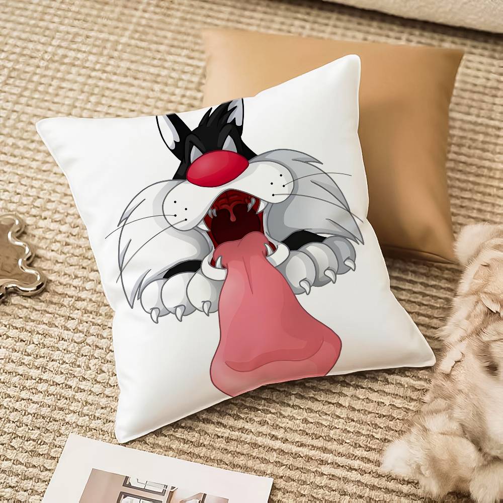 Sylvester Pillow Case Anti-dustmite Invisible zipper Sofa Bed