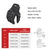 High Quality Genuine Leather Gloves Men's Luva Riding Moto Motorcycle Glove Guantes Protection Racing MOTO Protective Equipment