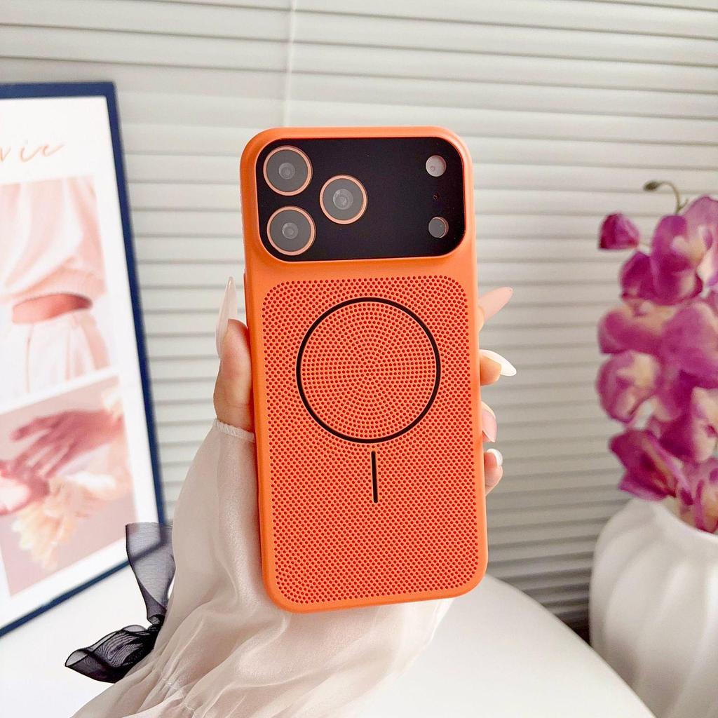 Transformable Apple 17 PRO MAX Case: Dual-tone, Heat-dissipating, Large Window, Apple 16 Compatible, Breathable, Full Protection.