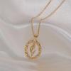 Art Retro Lace Tulip Collar Chain Light Luxury Glossy Pendant Design Hollow Out Flower Necklace New In Party Jewelry Gift