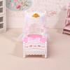 1/12 Dollhouse Princess Bed Bedsheet Mosquito Net Kit Dollhouse Bed Room Furniture Decoration Dolls House Accessories