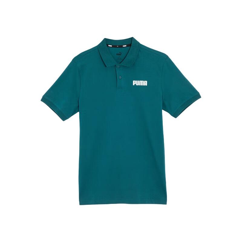 

Puma Casual Breathable Short Sleeve Polo Shirt Men tops Green 848736-24 L