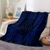 Coperte con Stemma Inter Milan Flanella Stampata Traspirante Calda Coperta da Divano per Casa Ufficio Copriletti 0708a97