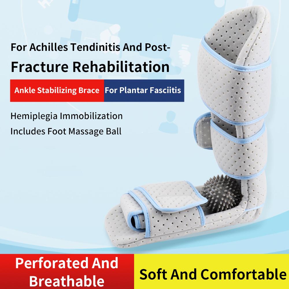 Rehabilitation Medical Orthopedic Walker Support for Fix Feet Ankle Fracture Sprain Foot Drop Brace Adjustable Ankle Orthosis