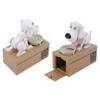Dog Money Box Small Portable Innovative Cute Cartoon Puppy Coin Bank for Little Children Saving