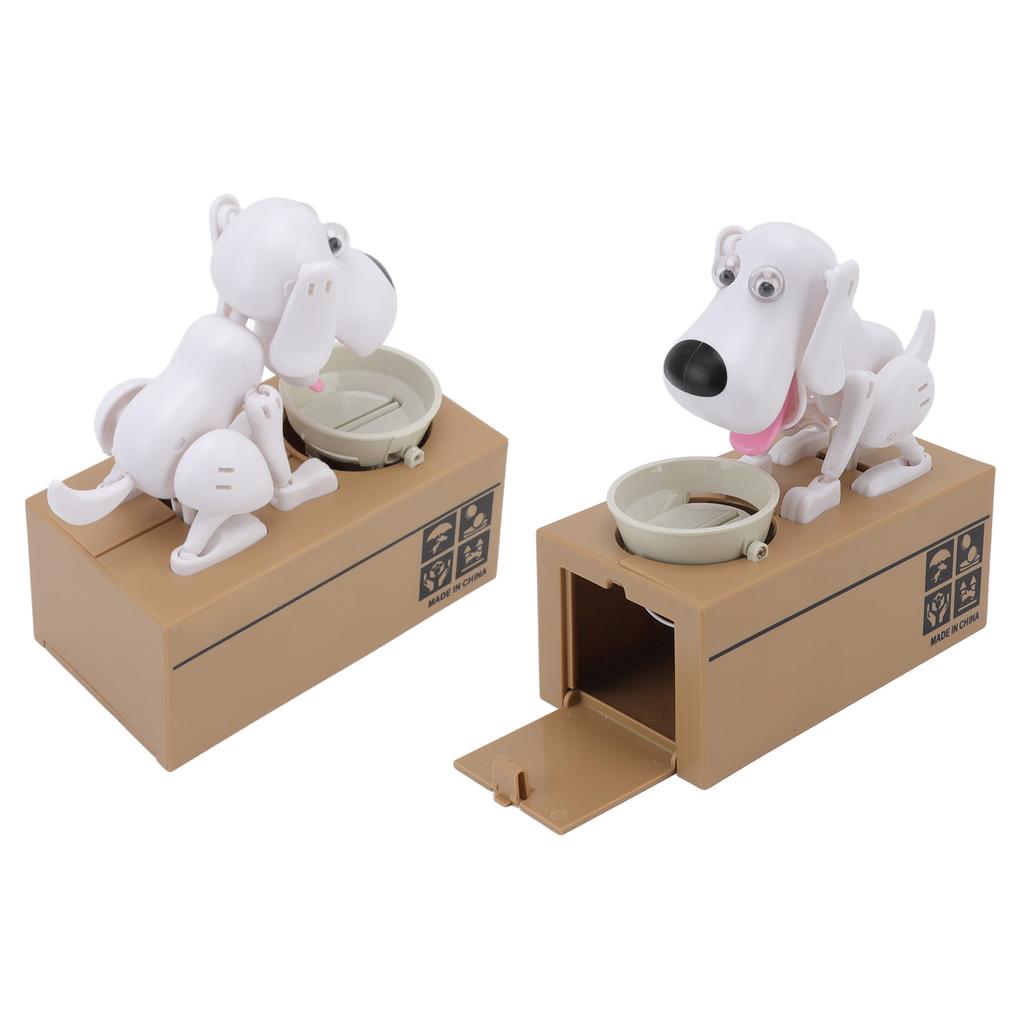Dog Money Box Small Portable Innovative Cute Cartoon Puppy Coin Bank for Little Children Saving