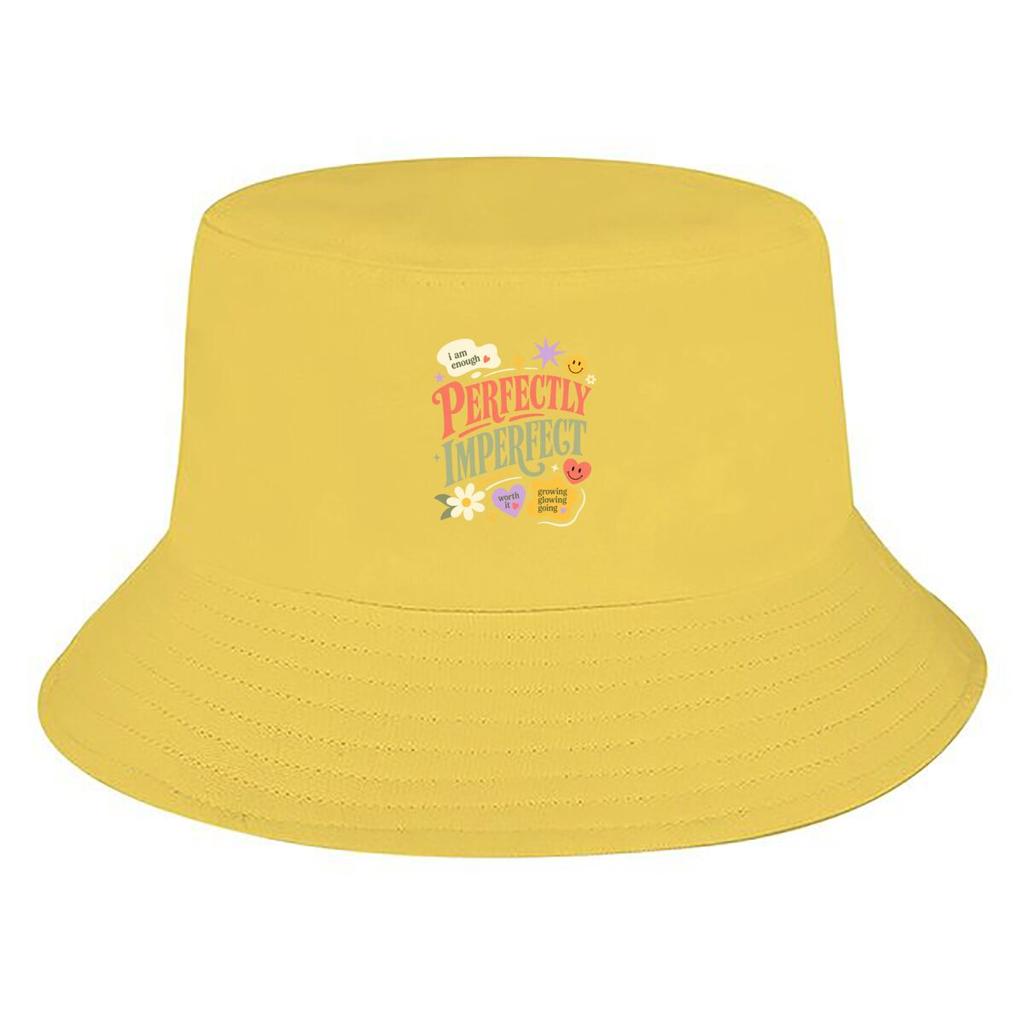 Perfectly Imperfect Retro Affirmatio FisherUnisex Hat Winter Cap