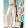 2026 New Summer Fashion Thin Casual Pants Loose Slimming Women's Solid Color Long Pants