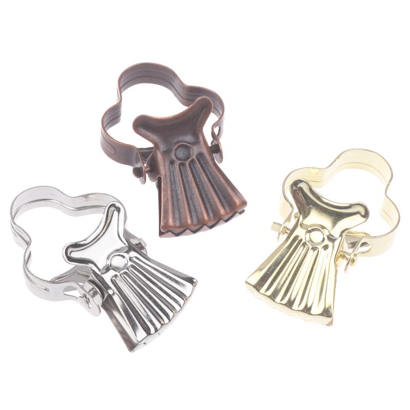 Household Metal Hook Clips for Curtain String Lights Strong Grips for Home Party Decoration
