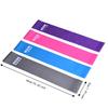 5PCS Color Coded Loop Bands Latex Resistance Loop Bands Portable Resistance Bands Set  Leg Workout
