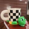 Press Panicked Turtle Coaster ABS Turtle Base Cup Mat Turtle Cup Pad Quirky Toys  Birthday Parties