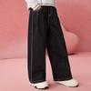ASK JUNIOR Girls' Retro Straight-Leg Denim Jeans