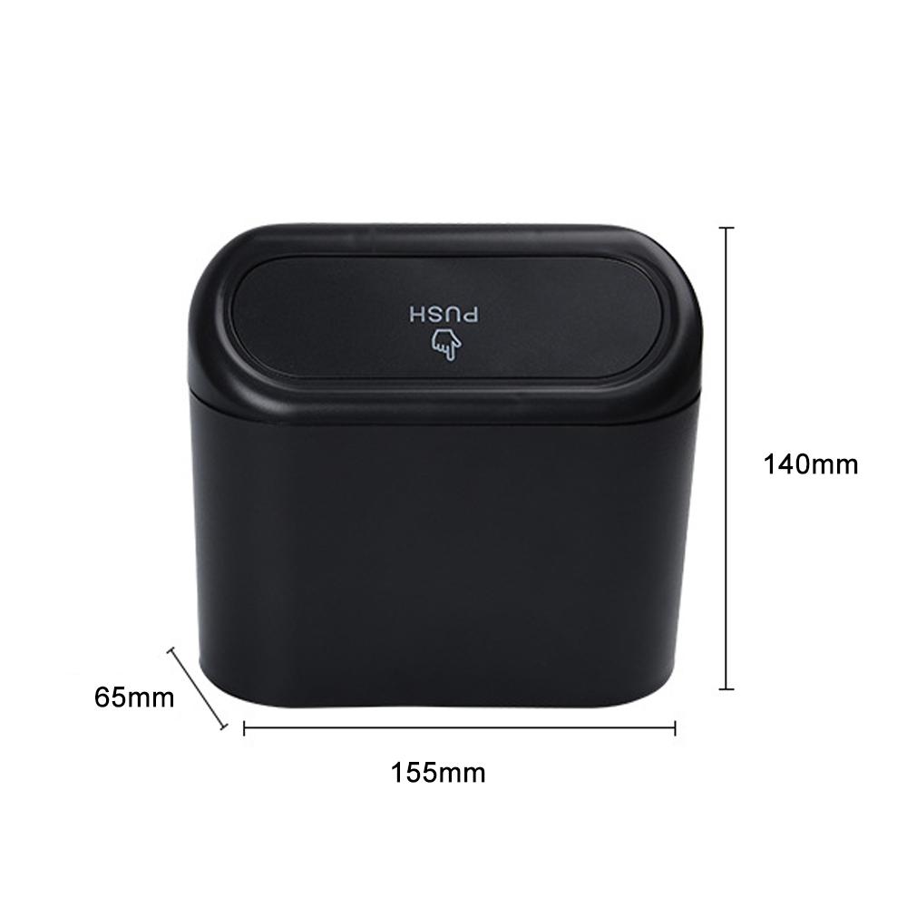 Automobile Interior Accessories Vehicle Garbage Can Cartoon Garbage Can Large Capacity Multiple Interior Storage Boxes
