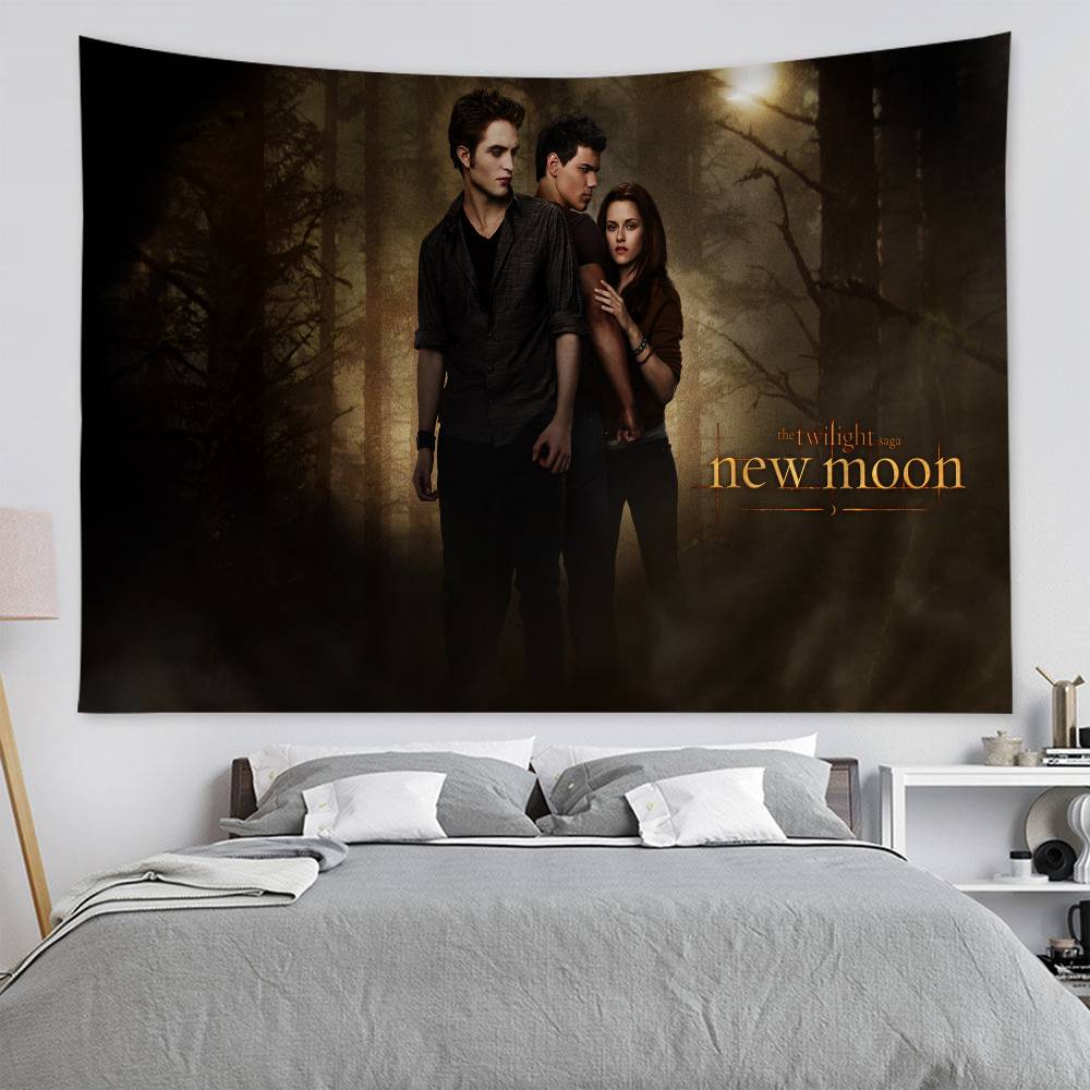 Movie Twilight Printed Large Wall Tapestry Art Science Fiction Room Home Decor Decor Blanket