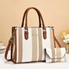 Autumn New Women's Purses and Handbags Versatile Fashion Stripe Women's Crossbody Bag  New Single Shoulder Women's Tote Bag