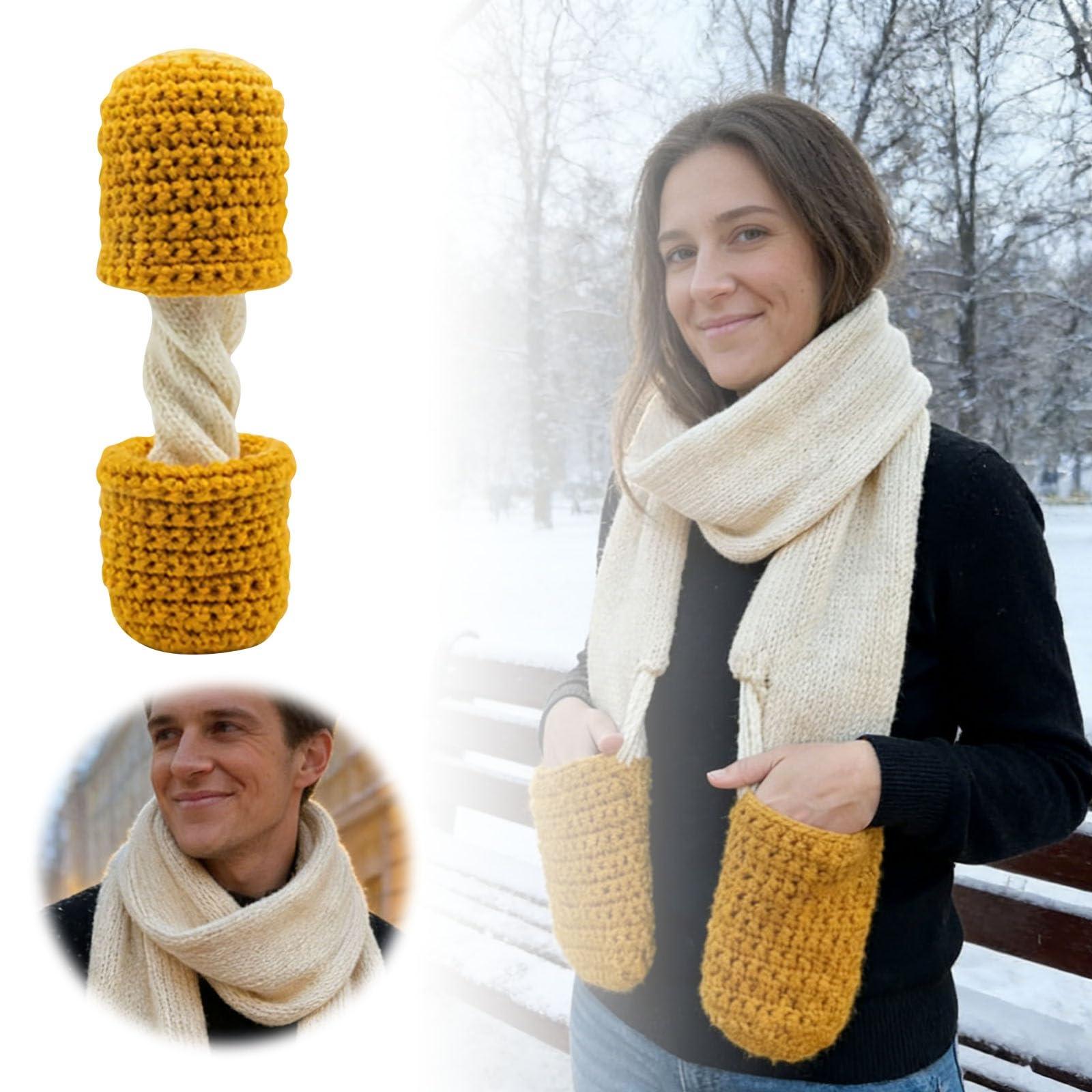 Mozzarella Cheese Stick Scarf Funny Creative Warm Scarf One Size