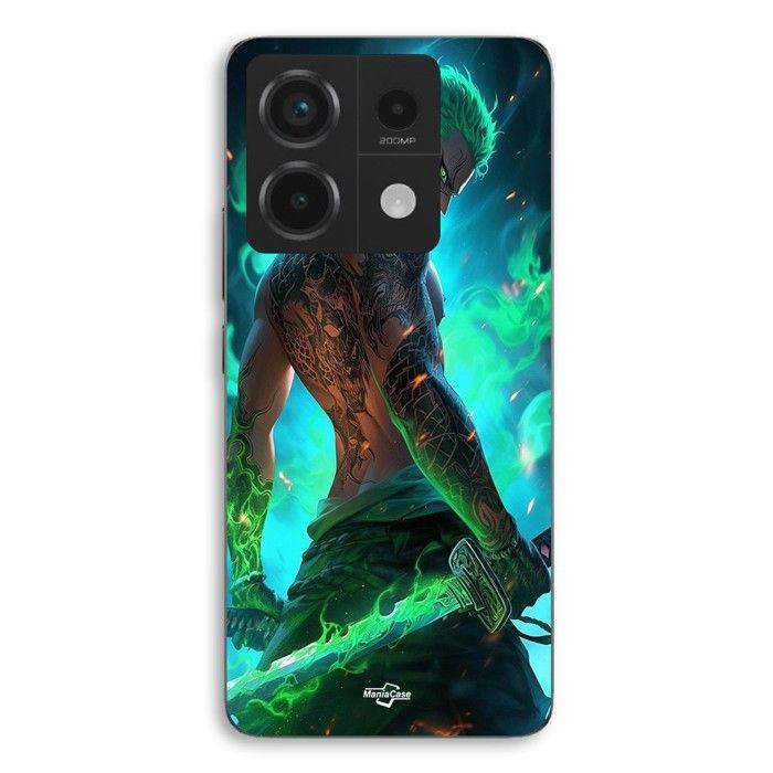 Coque de téléphone - MANIACASE - Xiaomi Redmi Note 13 Pro 5G - Silicone TPU - Souple - One Piece Zoro