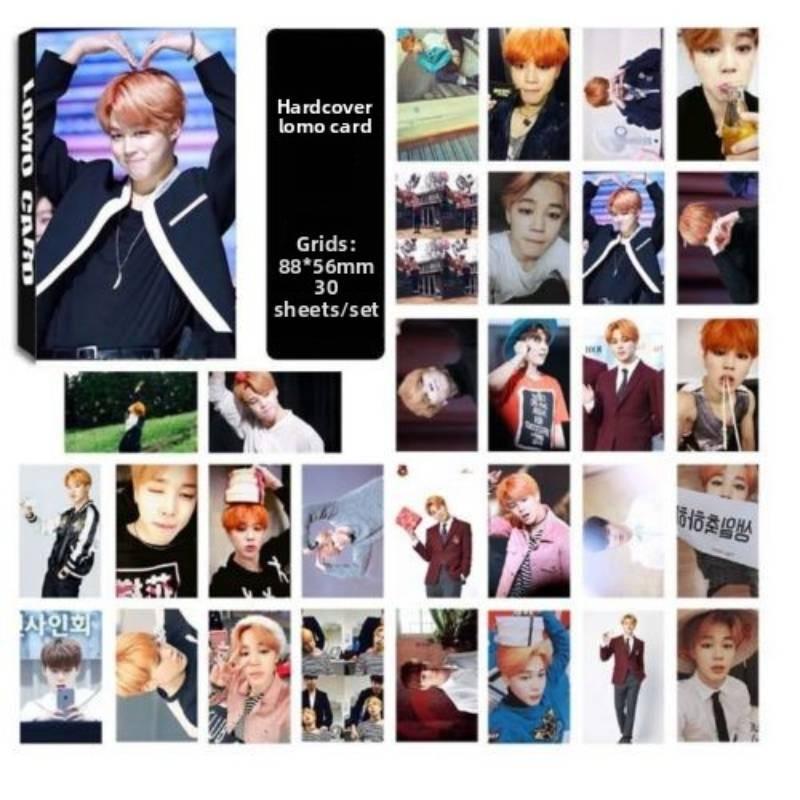 Bts Kaartenset Met Gepersonaliseerde Foto's Voor Festival Vakantie Groet